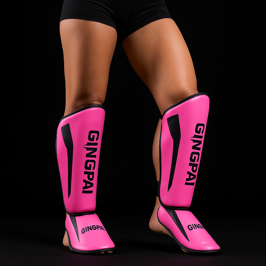 Protège-tibia boxe pour femme