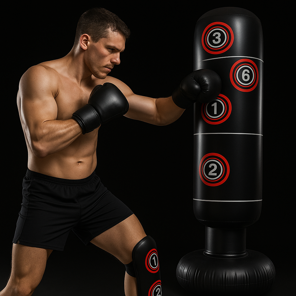 Sac de boxe gonflable